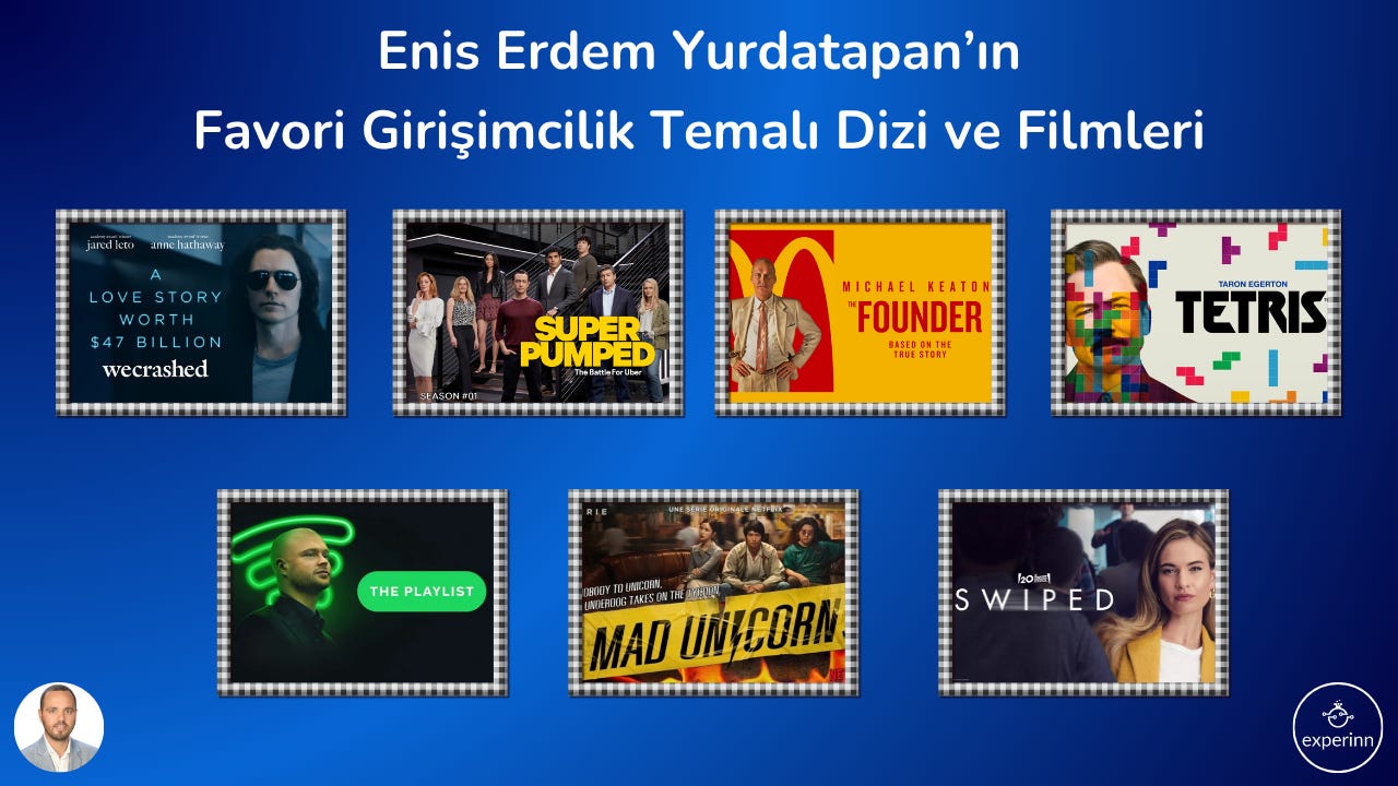 Favori Girişimcilik Temalı Dizi ve Filmler